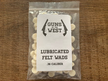 Load image into Gallery viewer, Lubricated Felt Wads: (100 ct.)