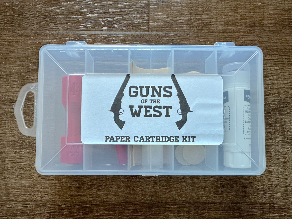 Paper Cartridge Kit: .44 Caliber Lite
