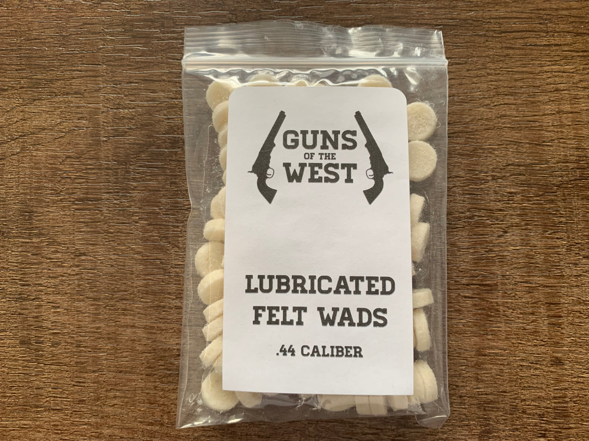Lubricated Felt Wads: (100 ct.)