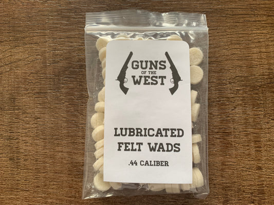Lubricated Felt Wads: (100 ct.)