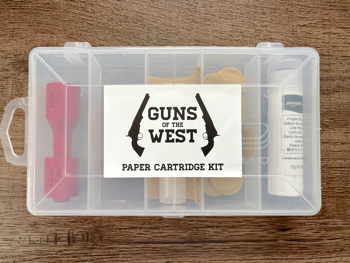 Paper Cartridge Kit: .44 Caliber