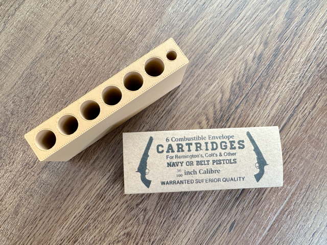 Paper Cartridge Box (Deluxe) – Guns of the West