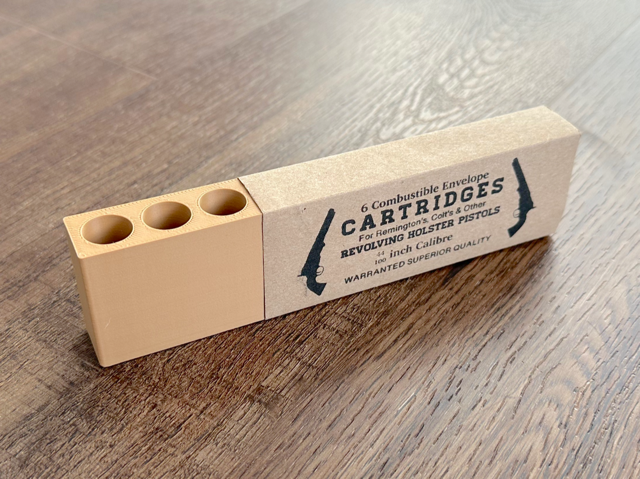 Paper Cartridge Box (Deluxe) – Guns of the West